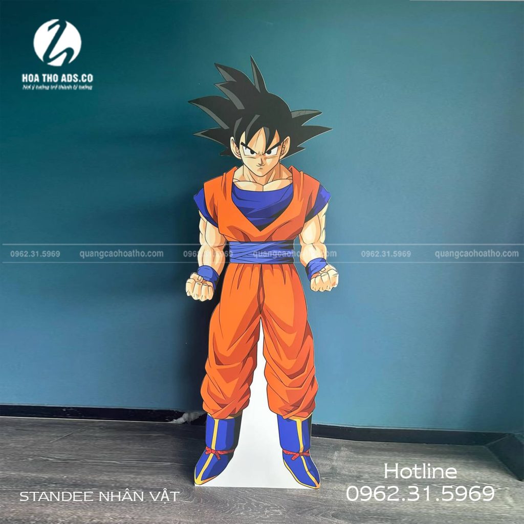 Standee mô hình nhân vật thiết kế độc đáo